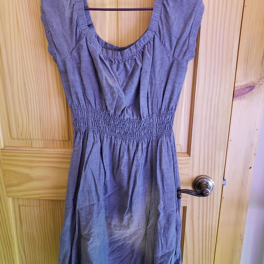 Mossimo Vintage Style Gray Dress